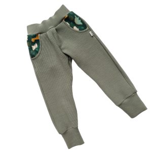 Pantaloni Whoosh, bumbac otoman, kaki