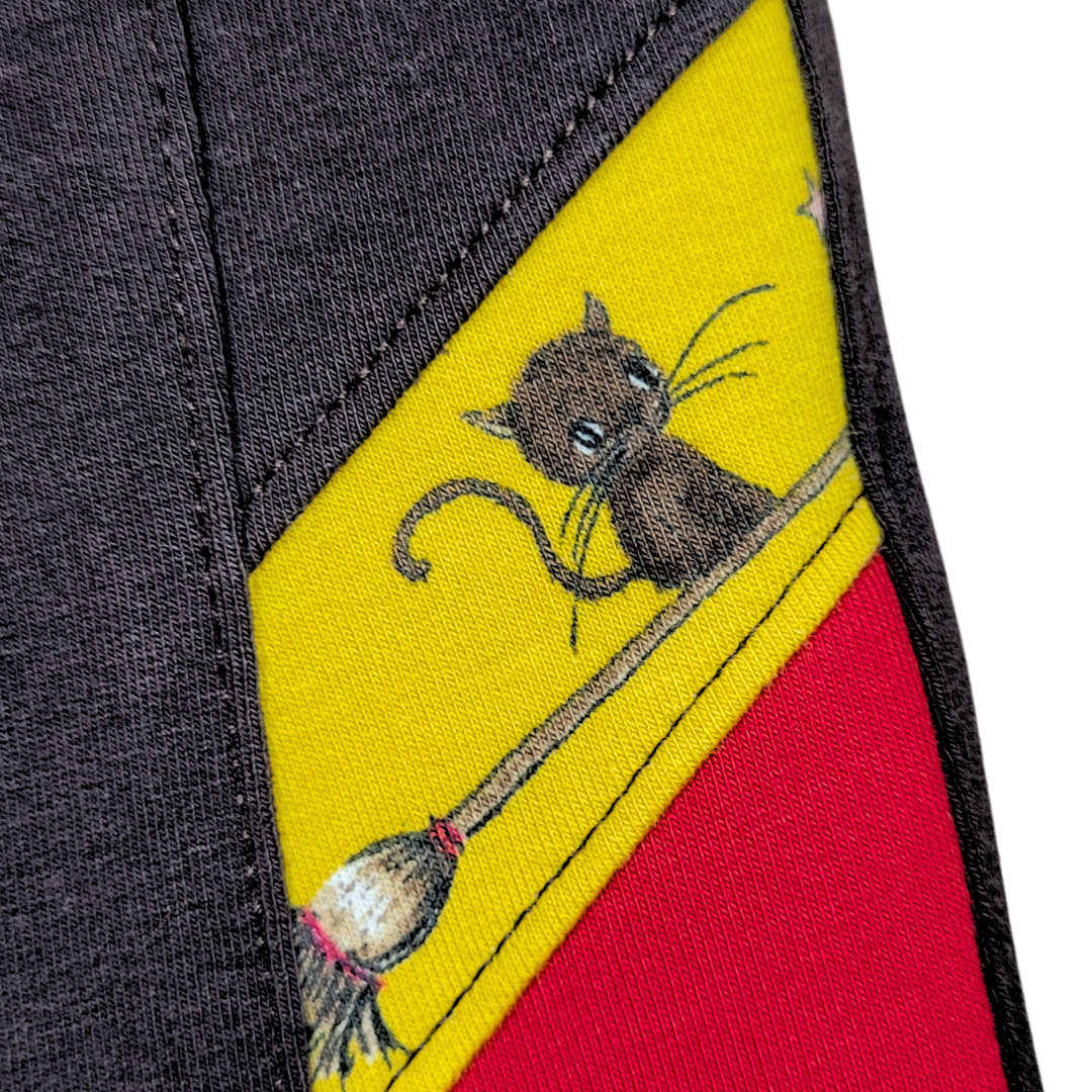 Pantaloni retro, Vraji, brown - imagine 3